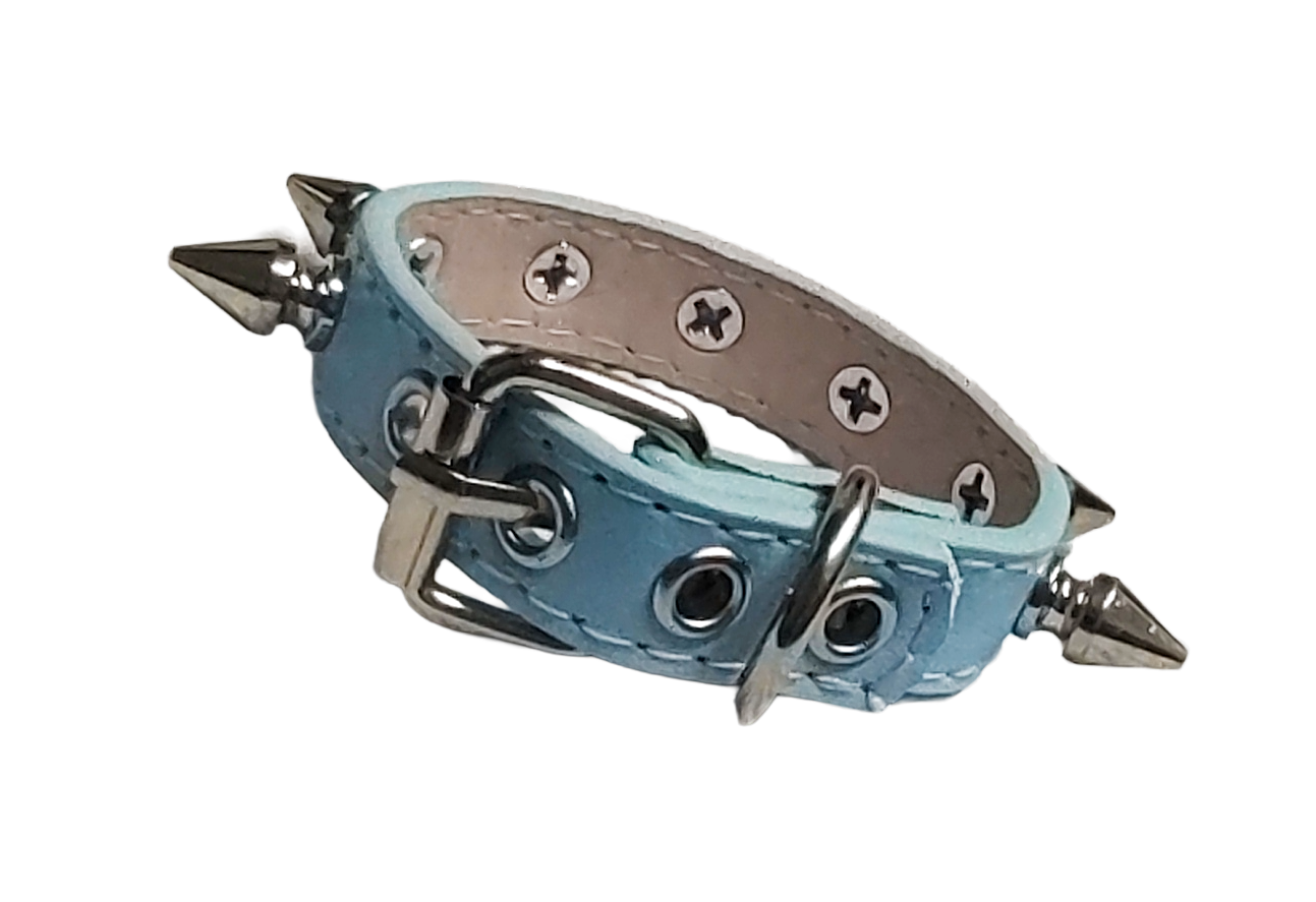 Cerulean Ruin Spiked Cuff Bracelet